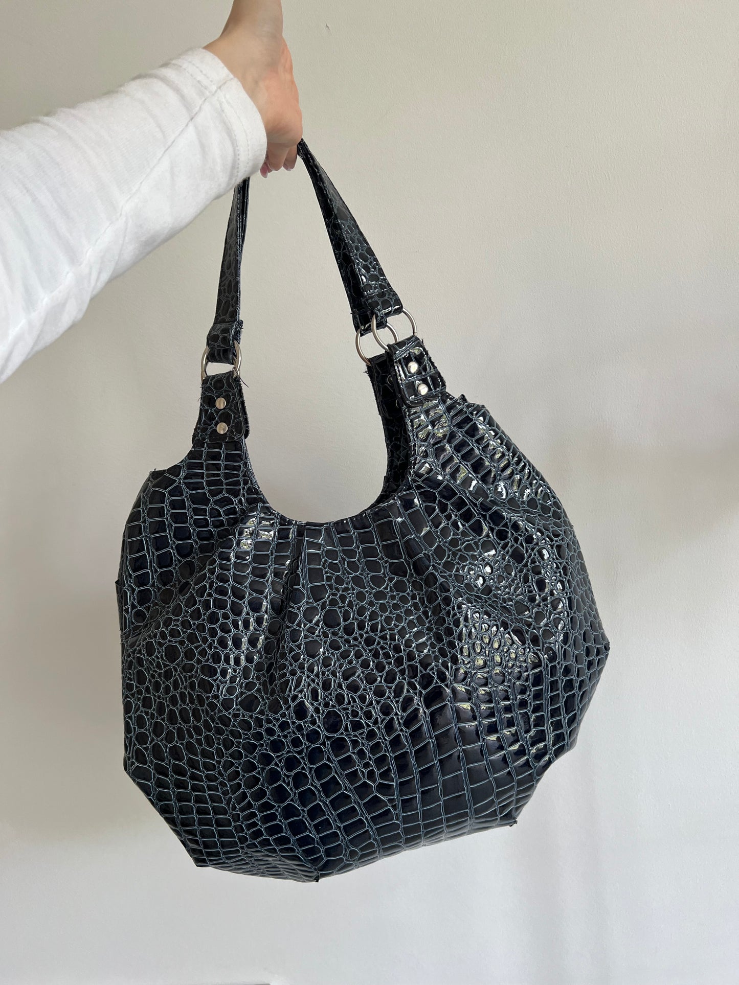 Torba duża w krokodyla