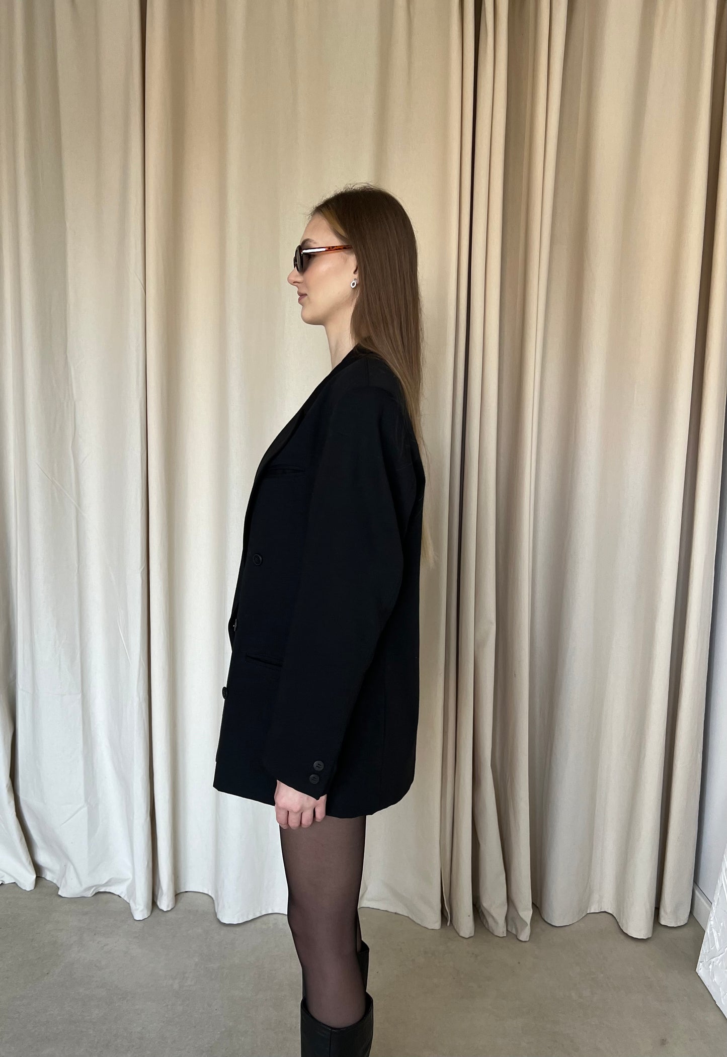 Black wool jacket