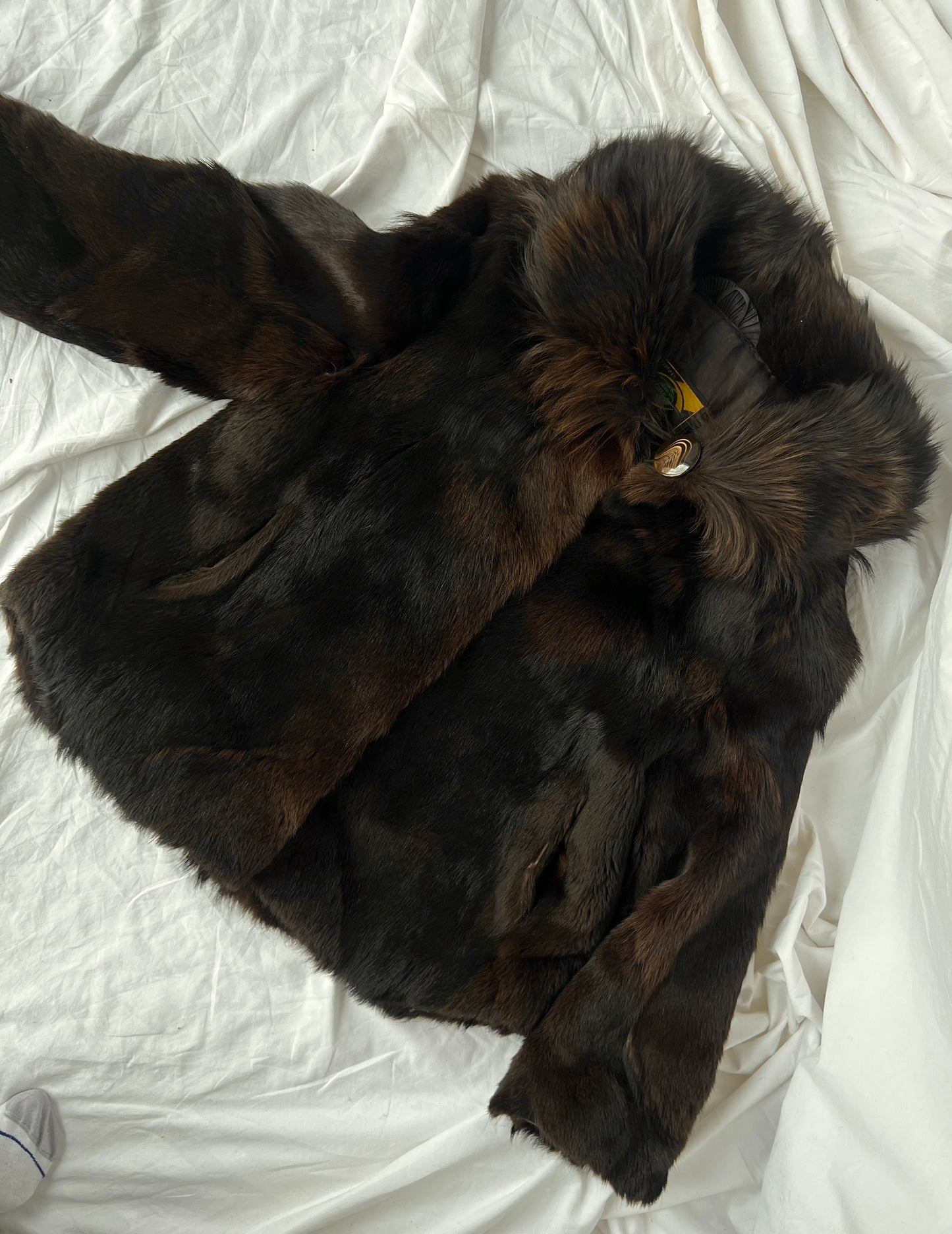 Natural brown fur
