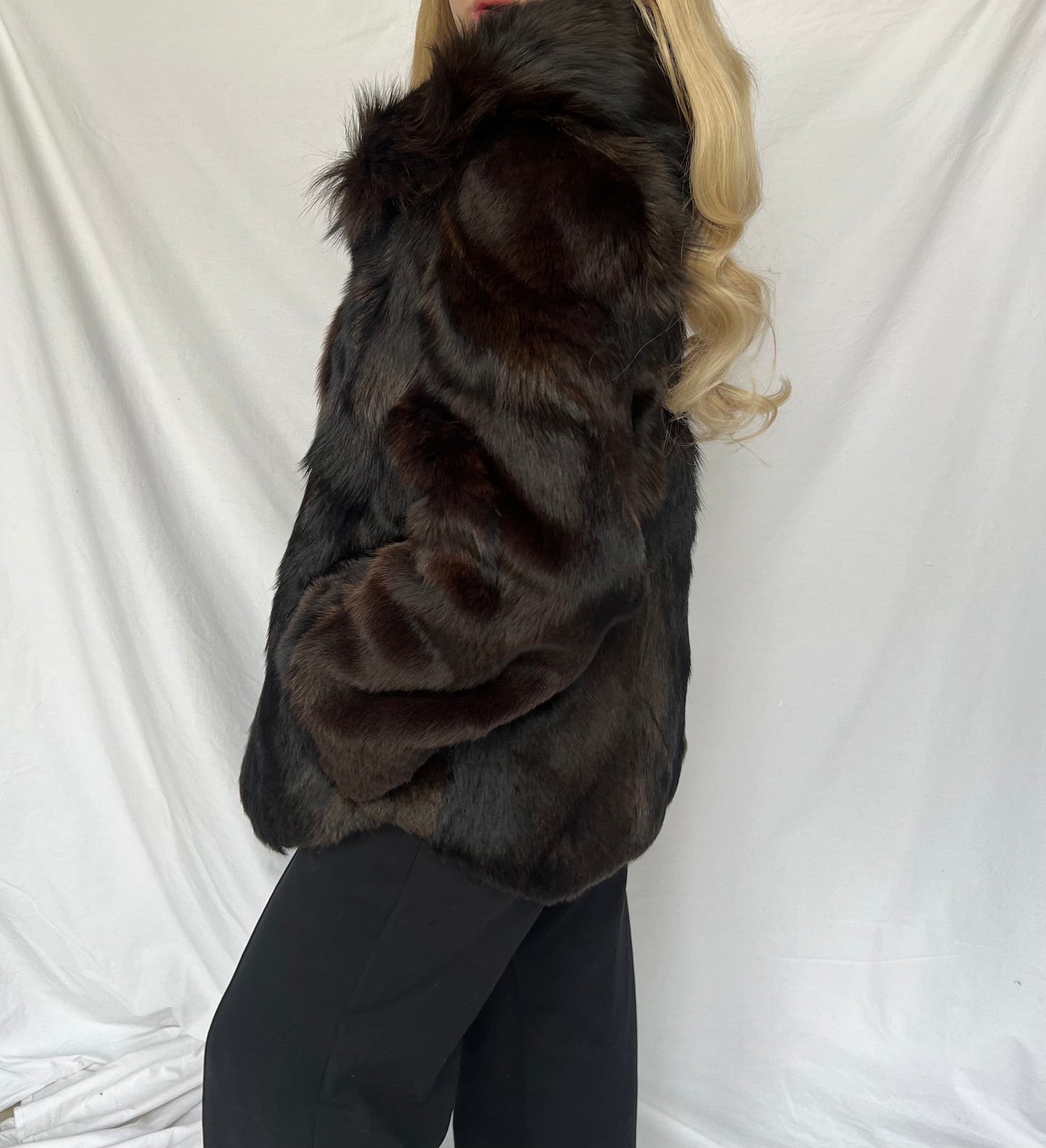 Natural brown fur