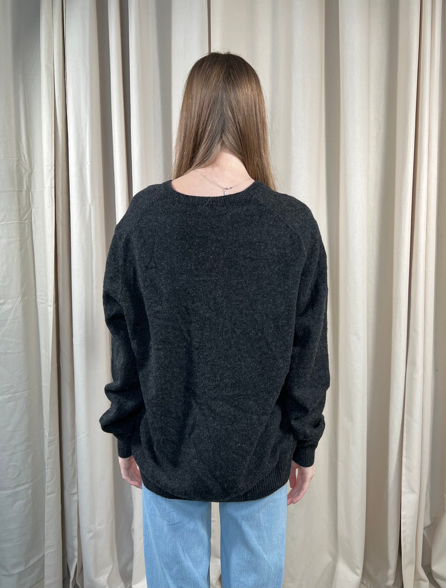 100% wool sweater