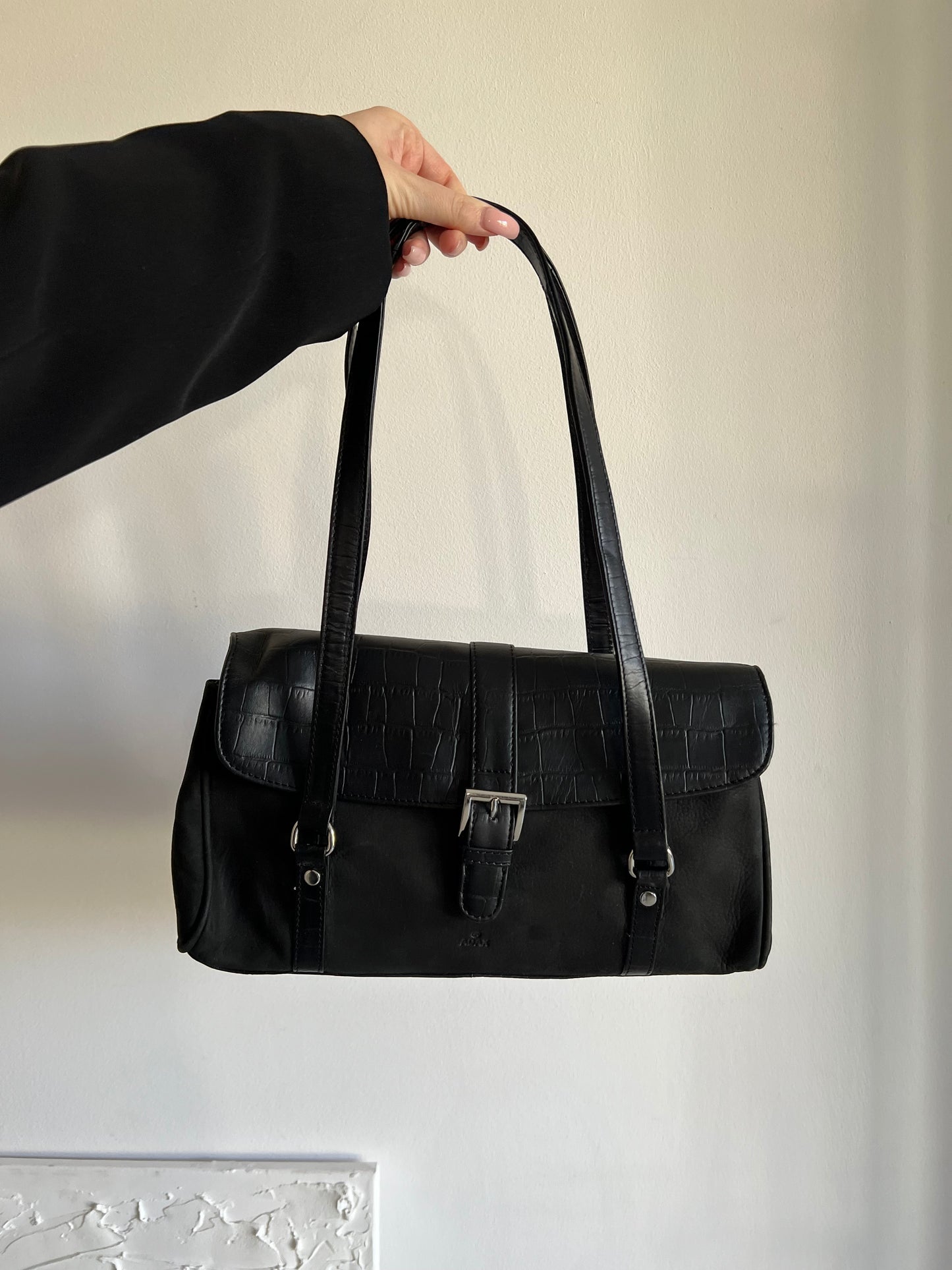 Natural leather bag
