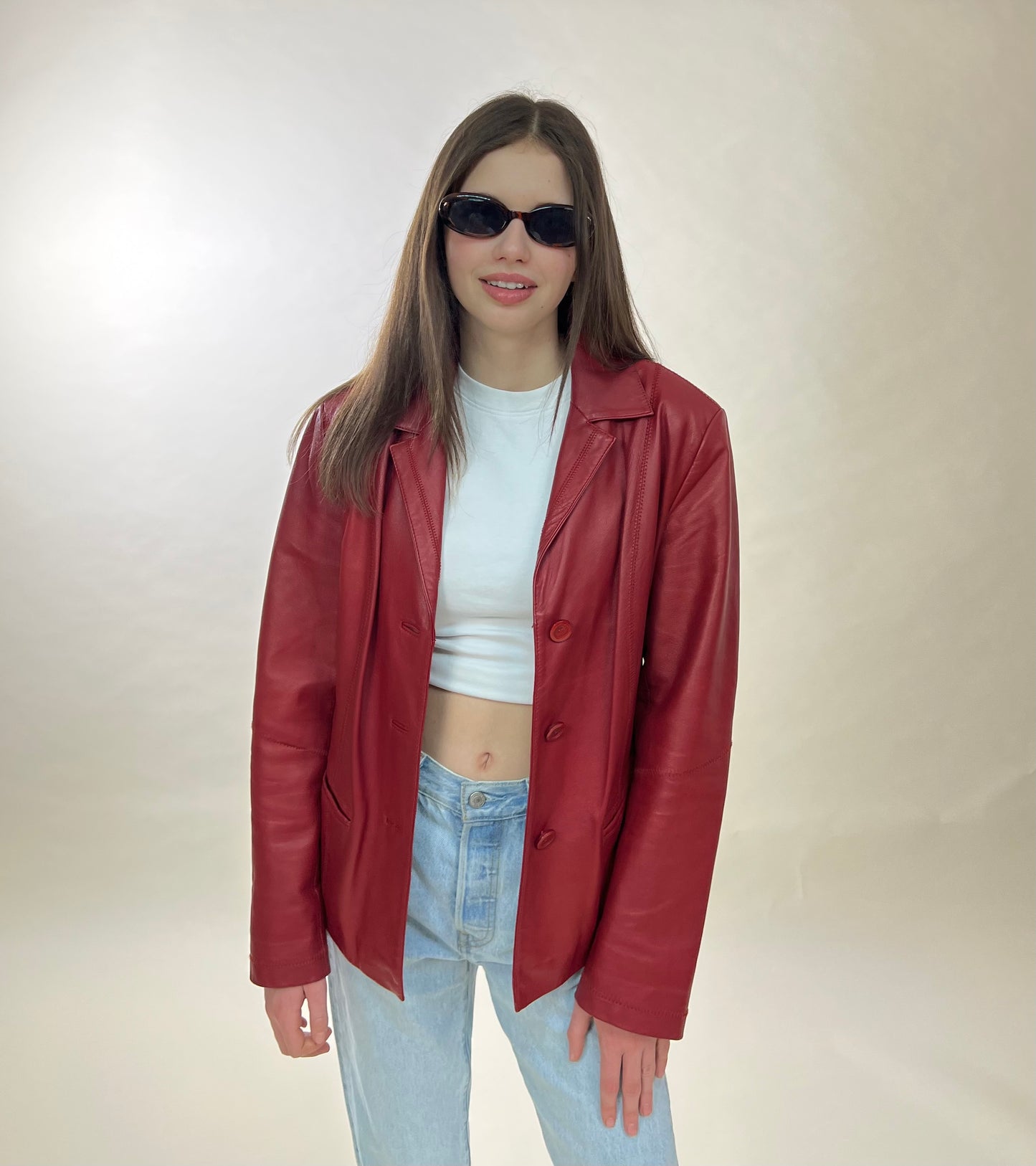 Genuine leather jacket