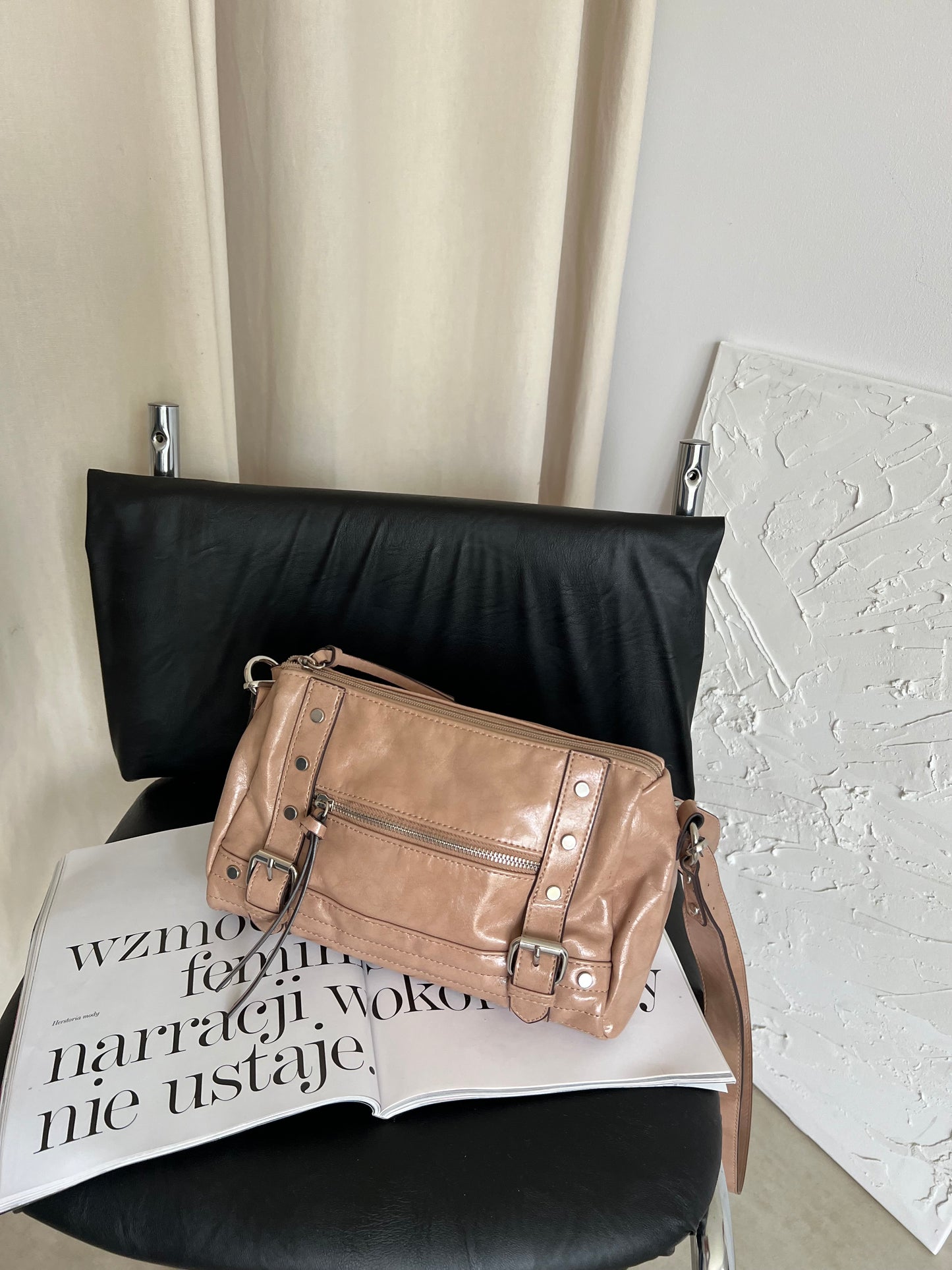Beige bag