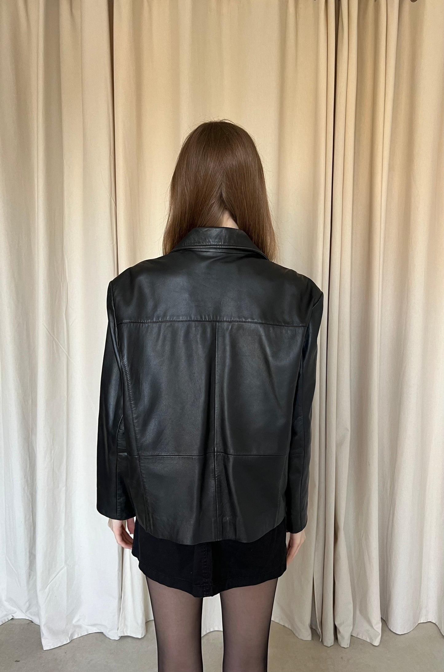 Genuine leather jacket