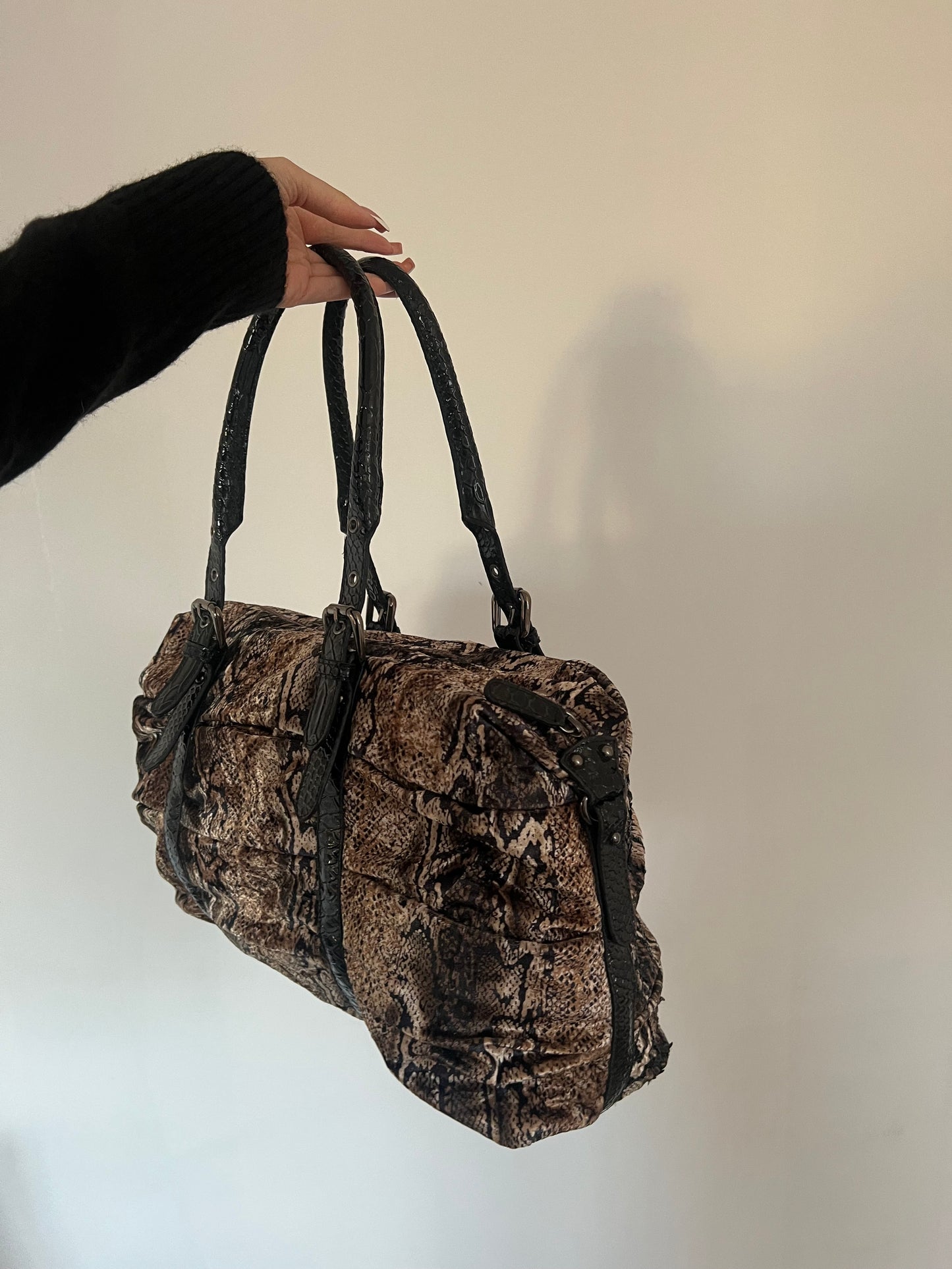 Snake pattern bag