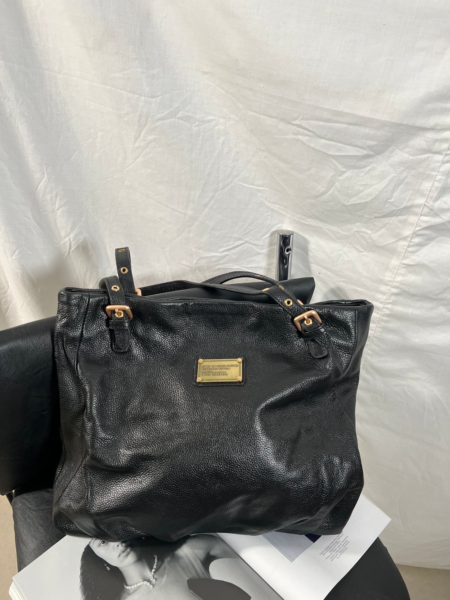 Natural leather bag
