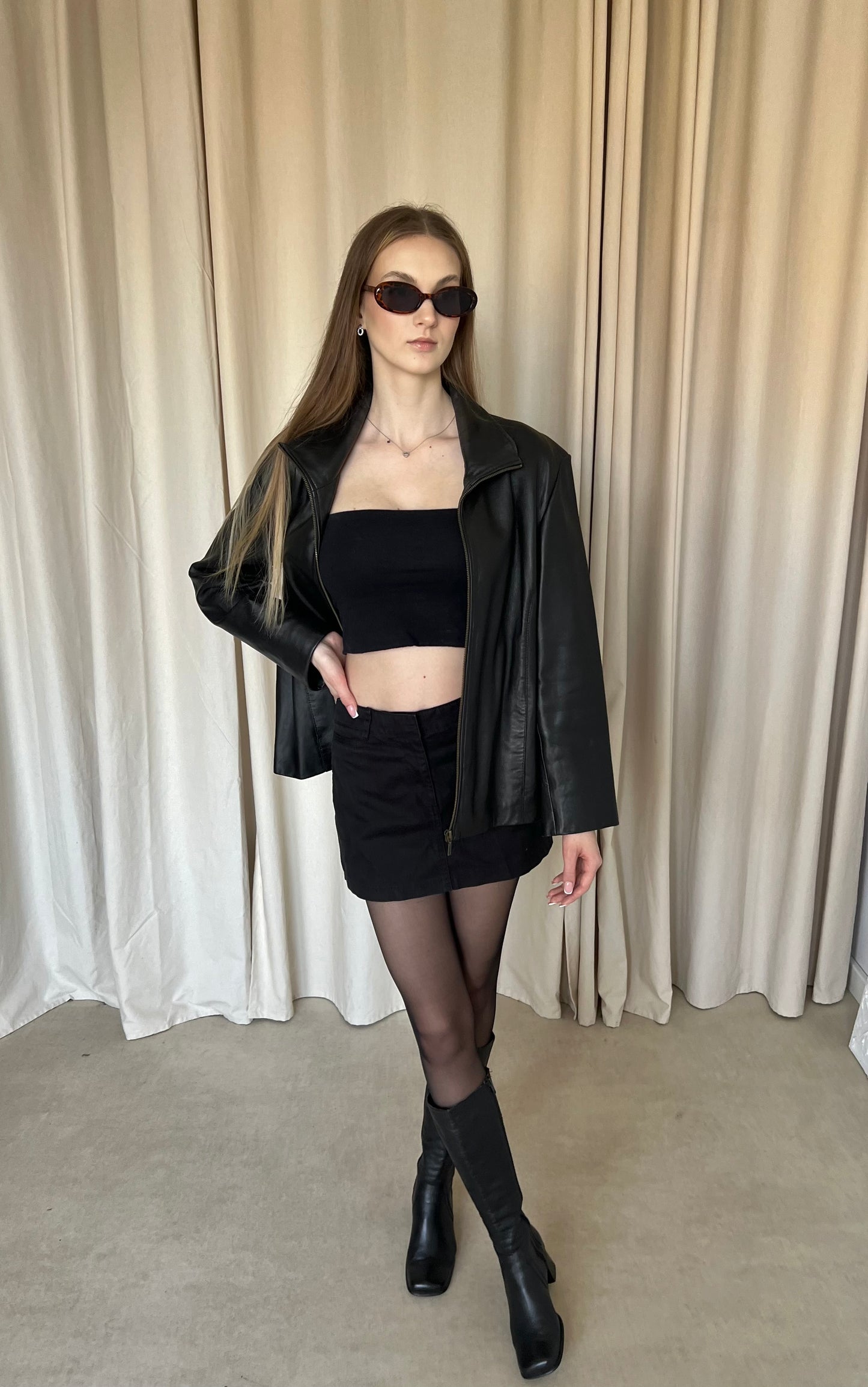 Genuine leather jacket