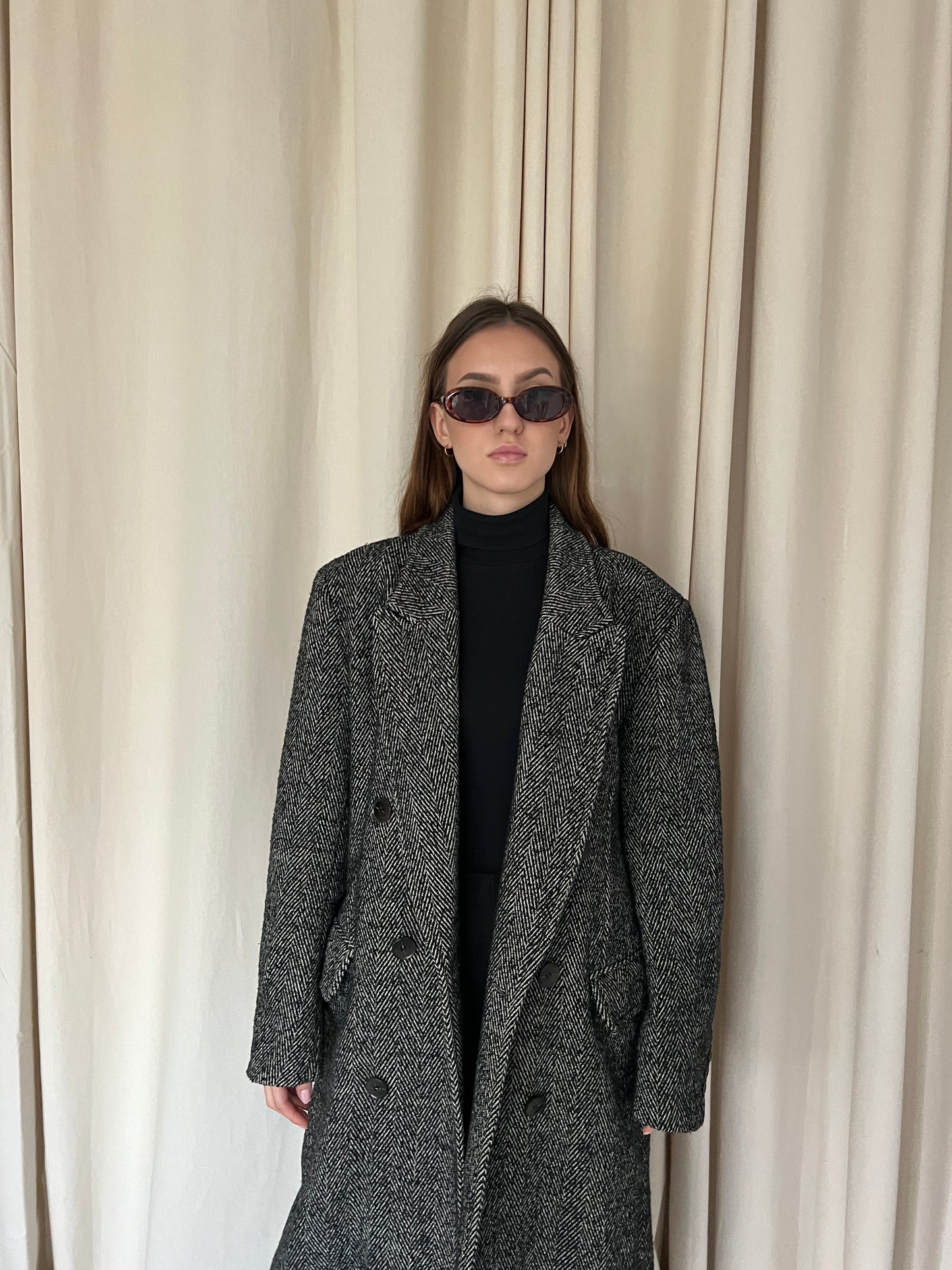 Gray coat