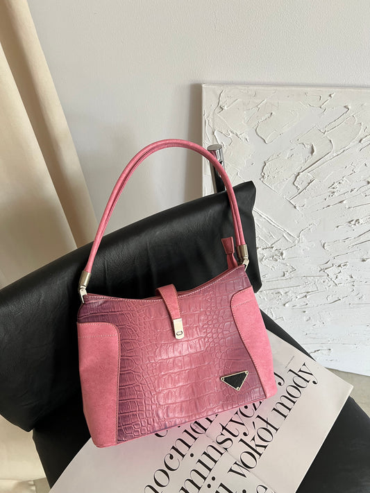 Pink shoulder bag