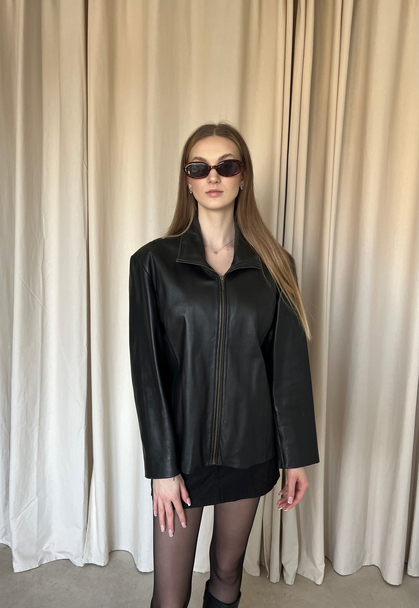 Genuine leather jacket