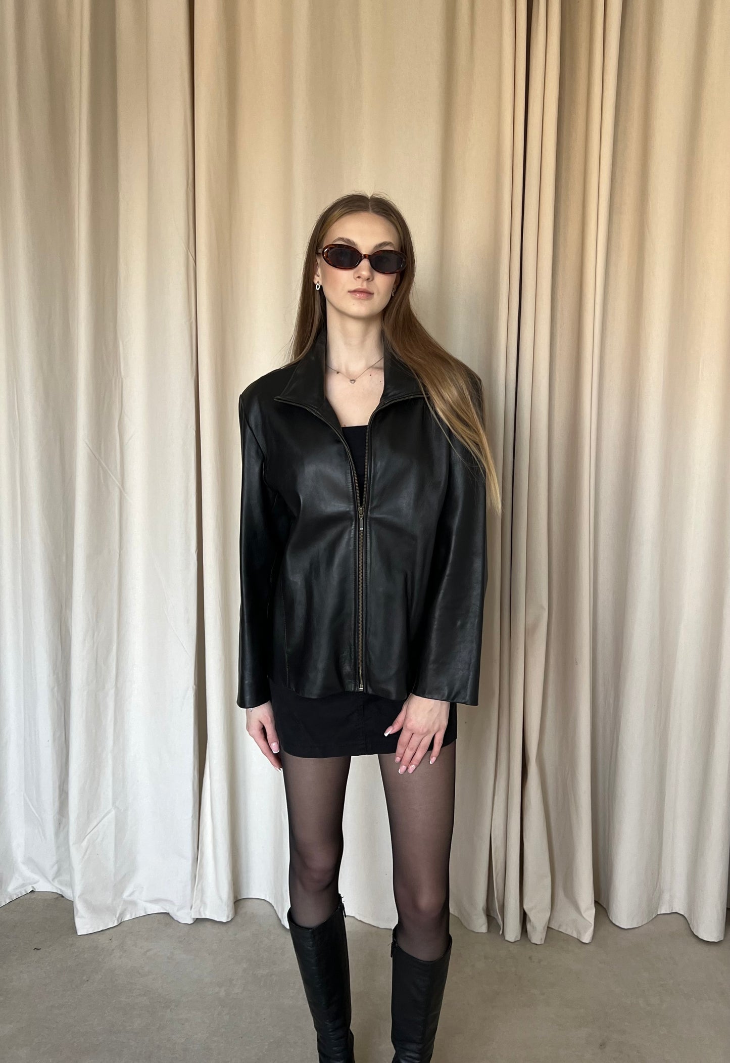 Genuine leather jacket