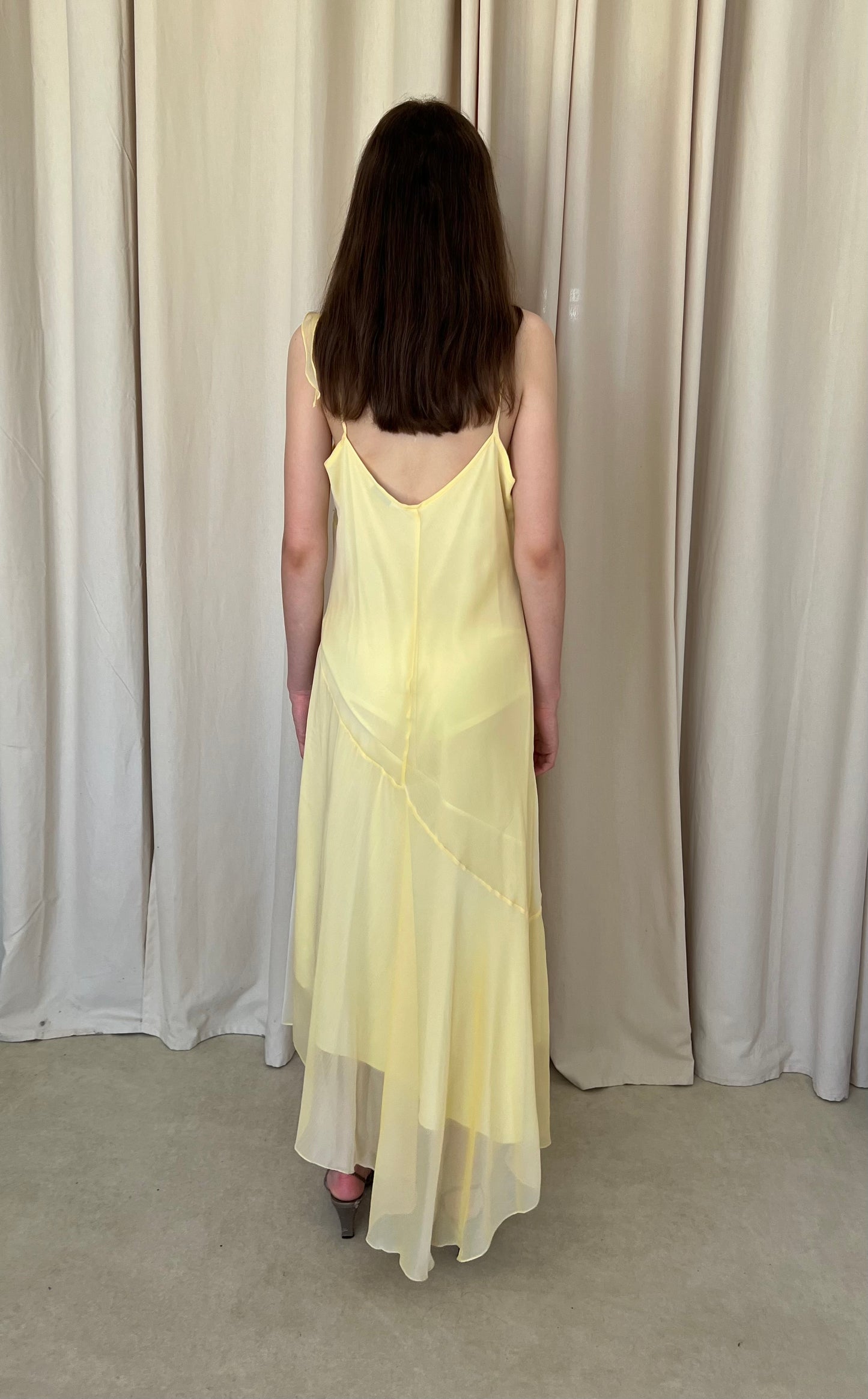 Dress with ruffles