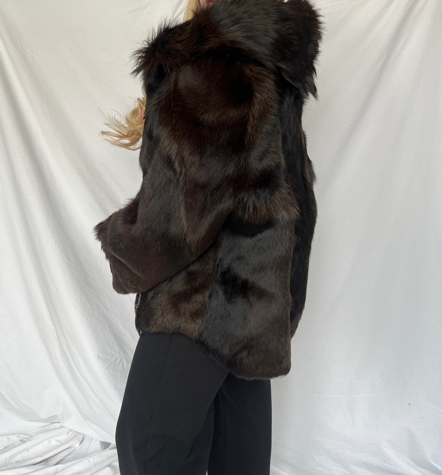 Natural brown fur
