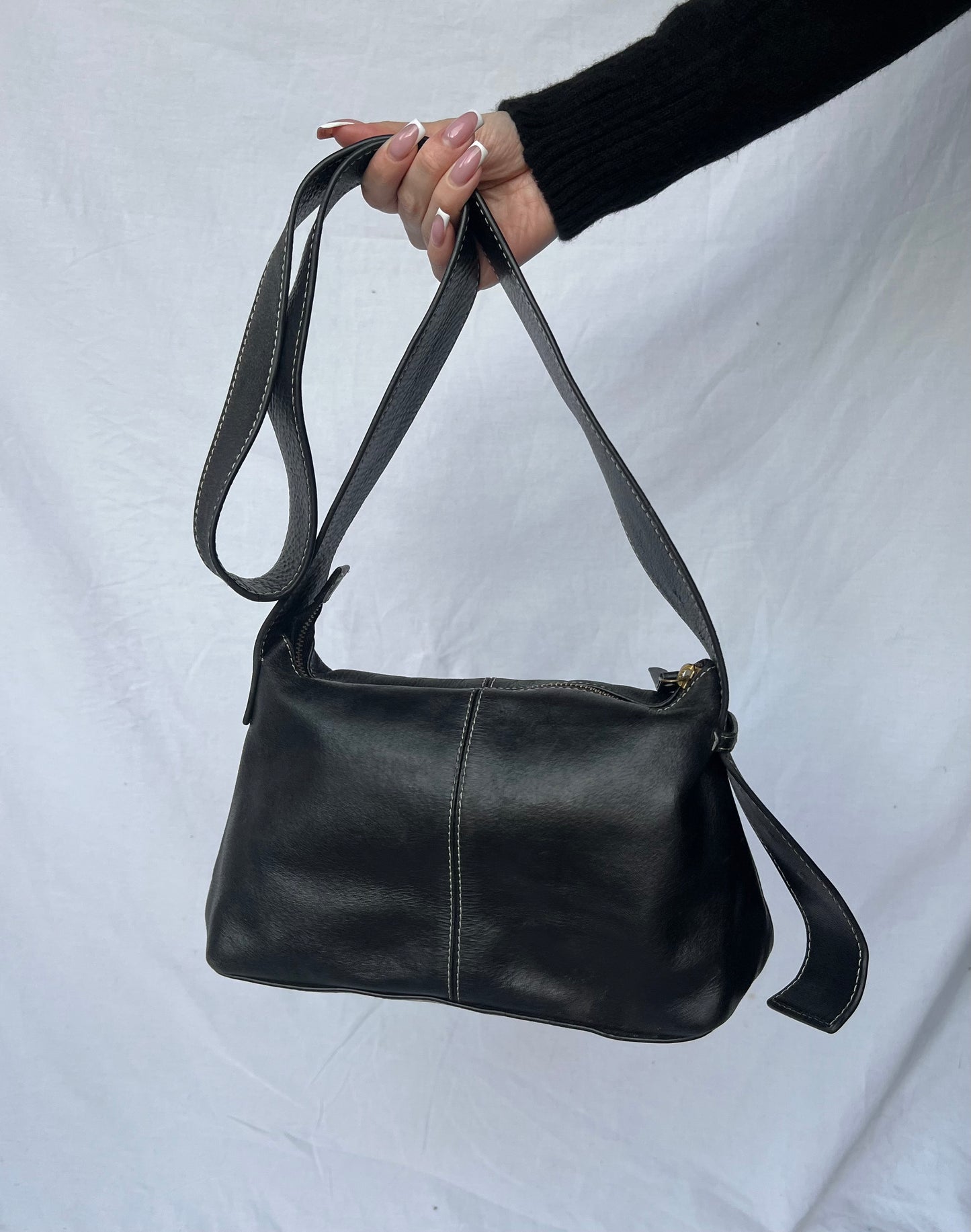 Natural leather bag
