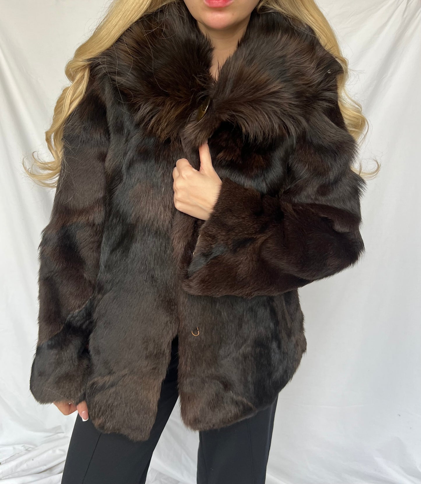Natural brown fur