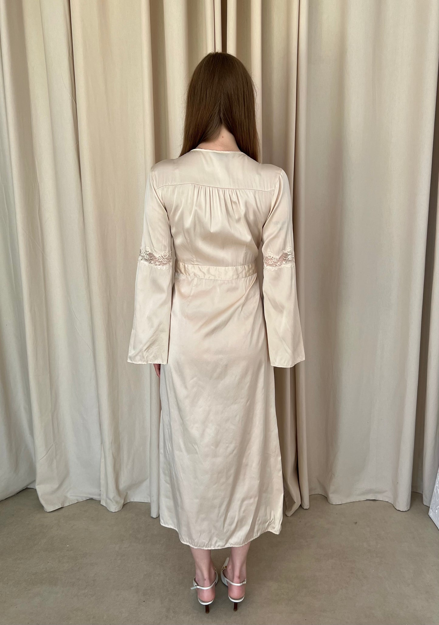 Silk wrap dress