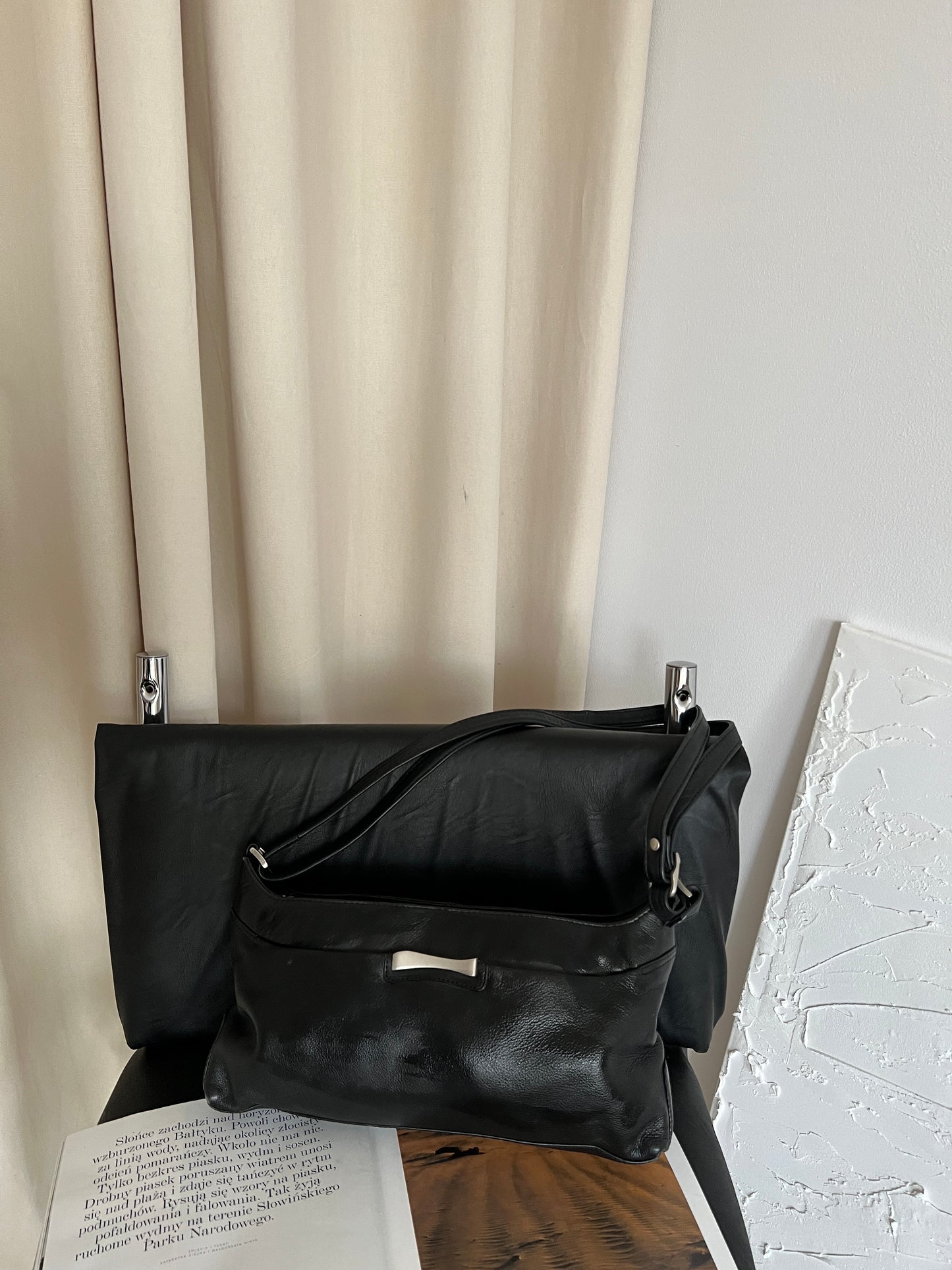 Natural leather bag