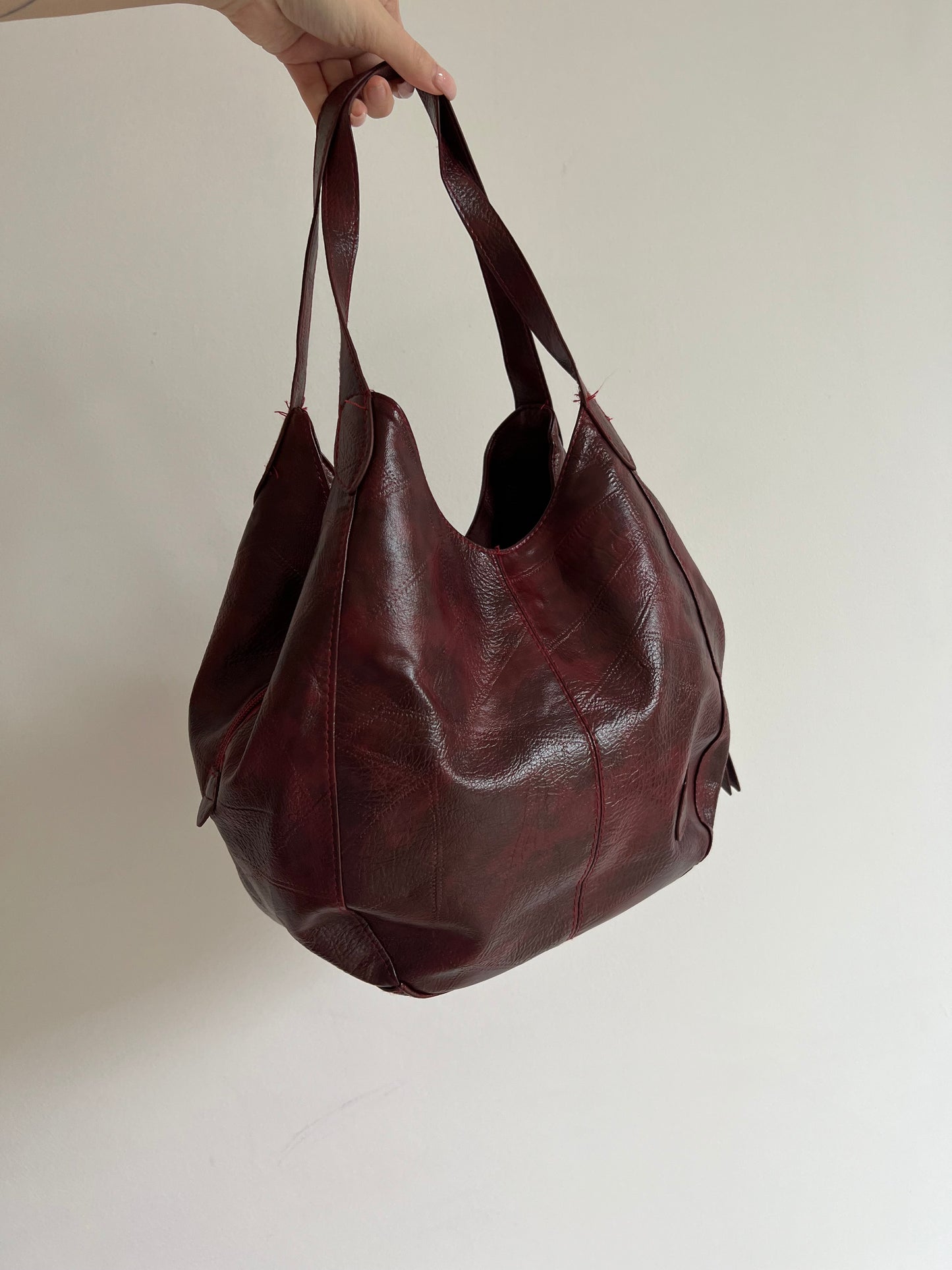 Bordowa torba