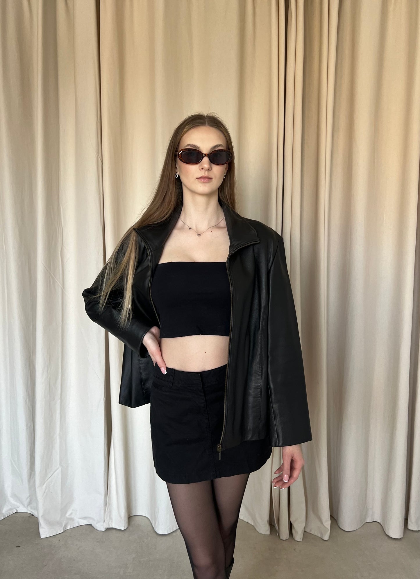Genuine leather jacket