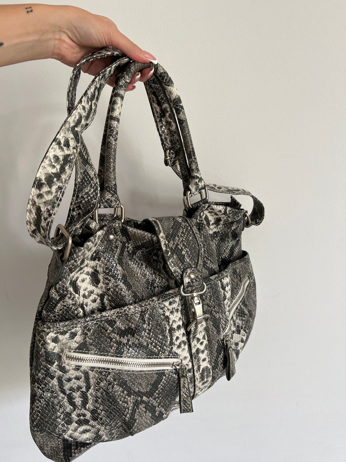 Snake pattern bag