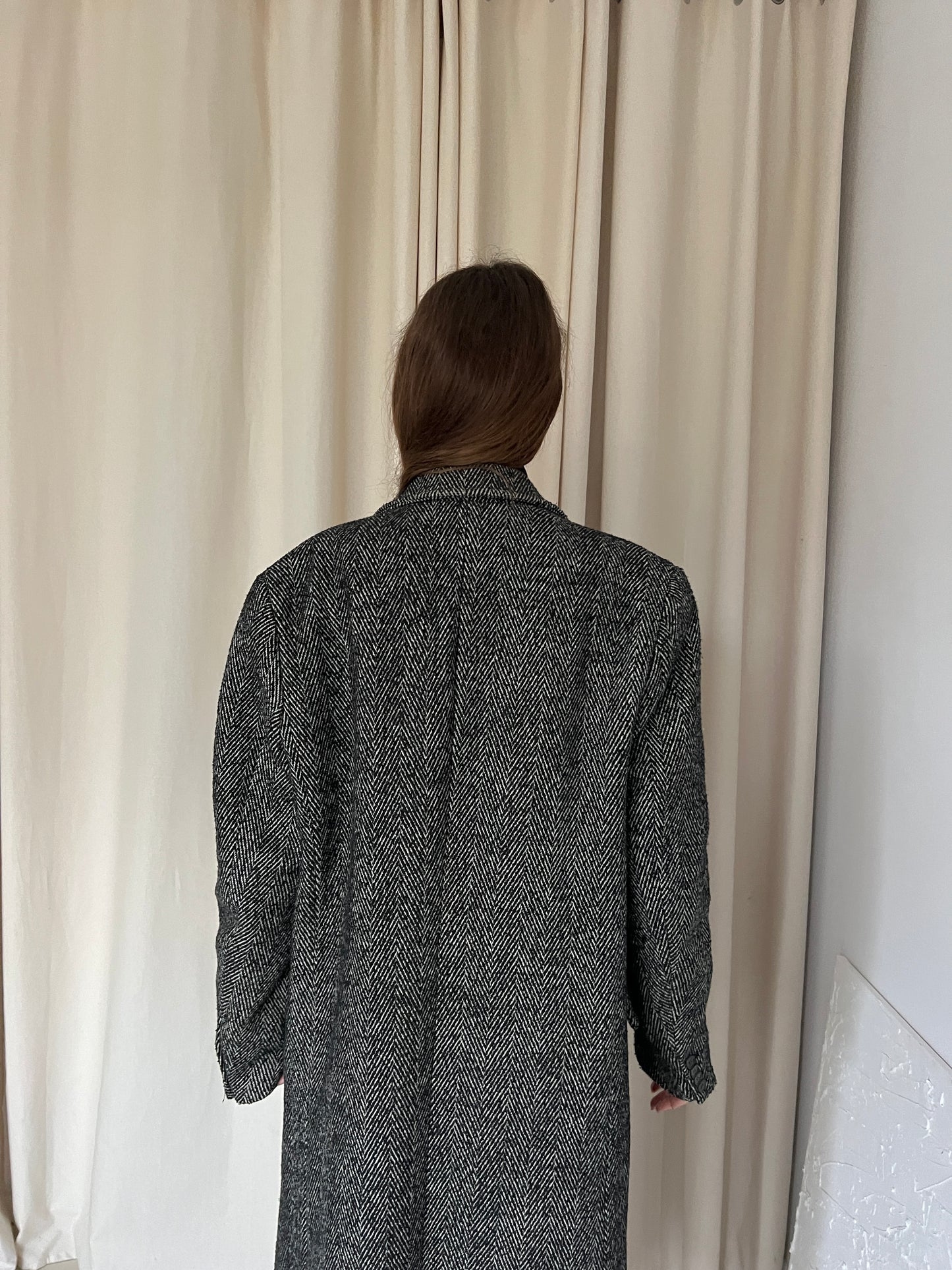Gray coat