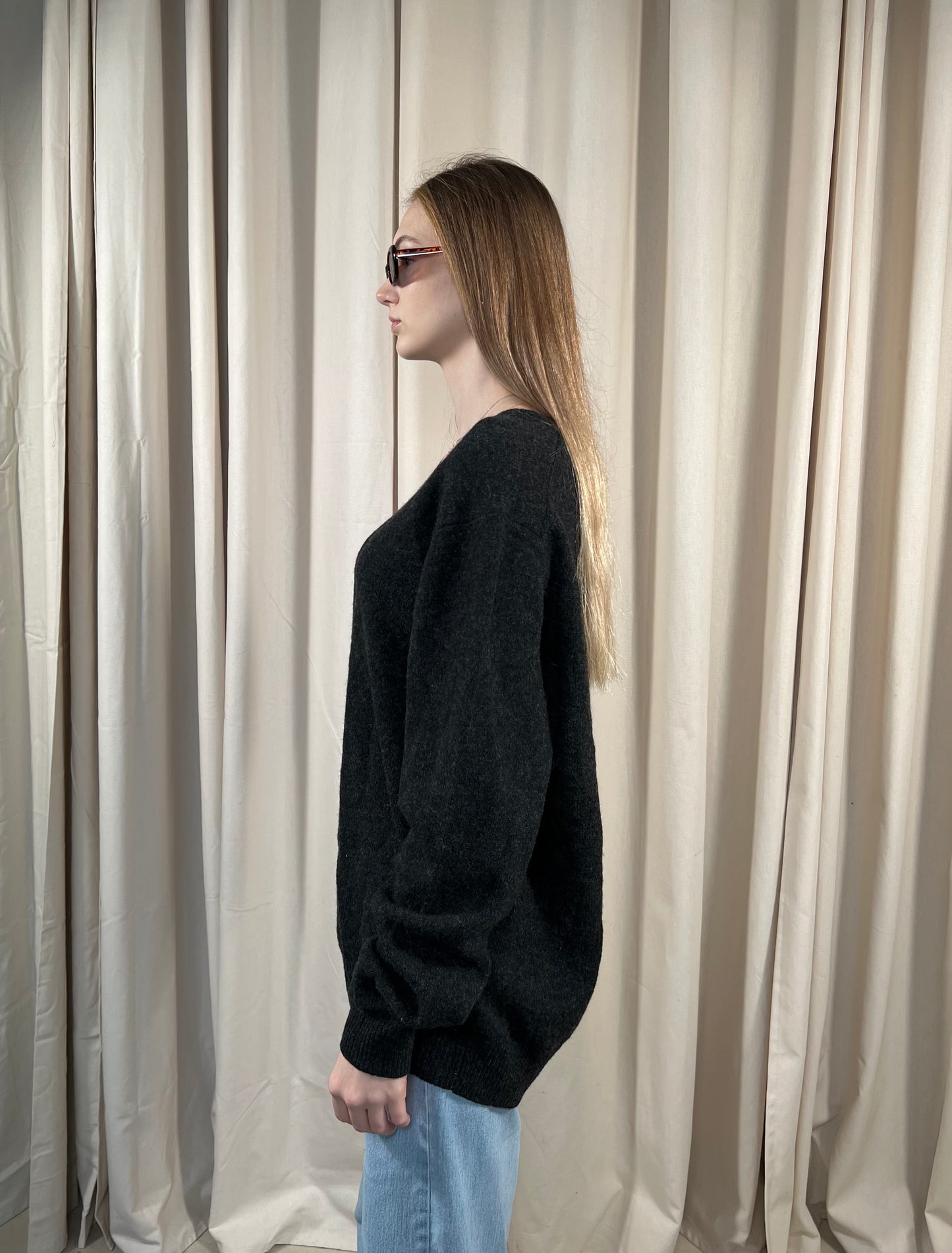 100% wool sweater