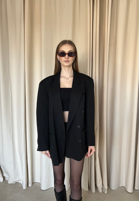 Black wool jacket