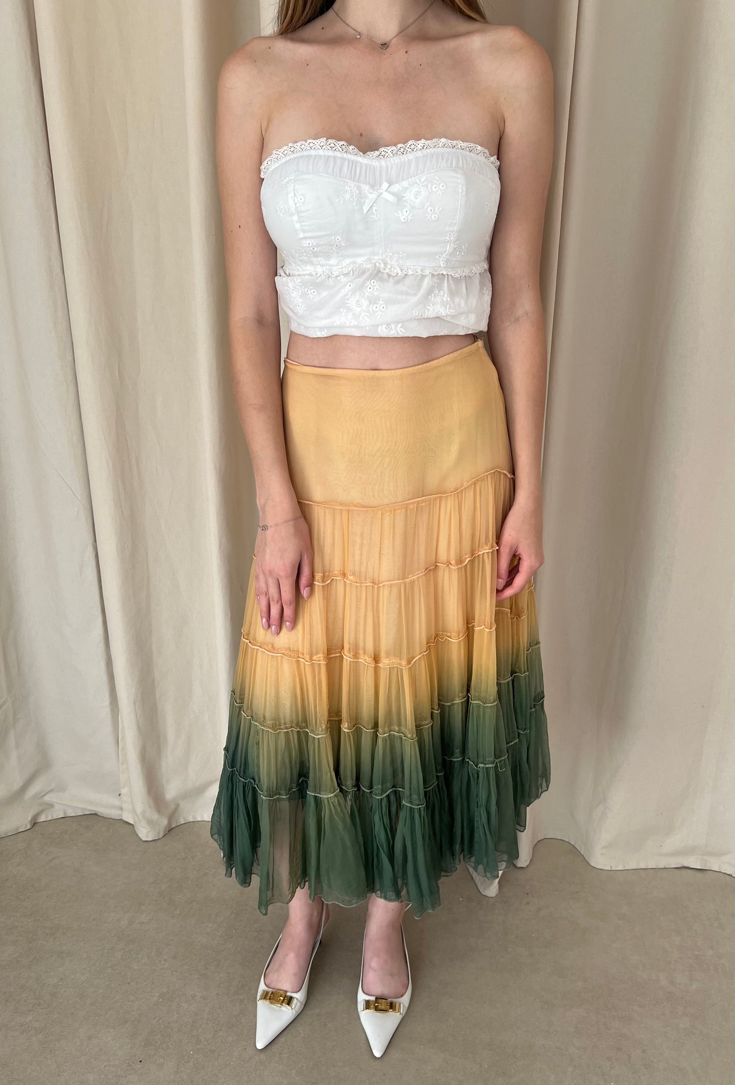 Letnia sukienka ombre