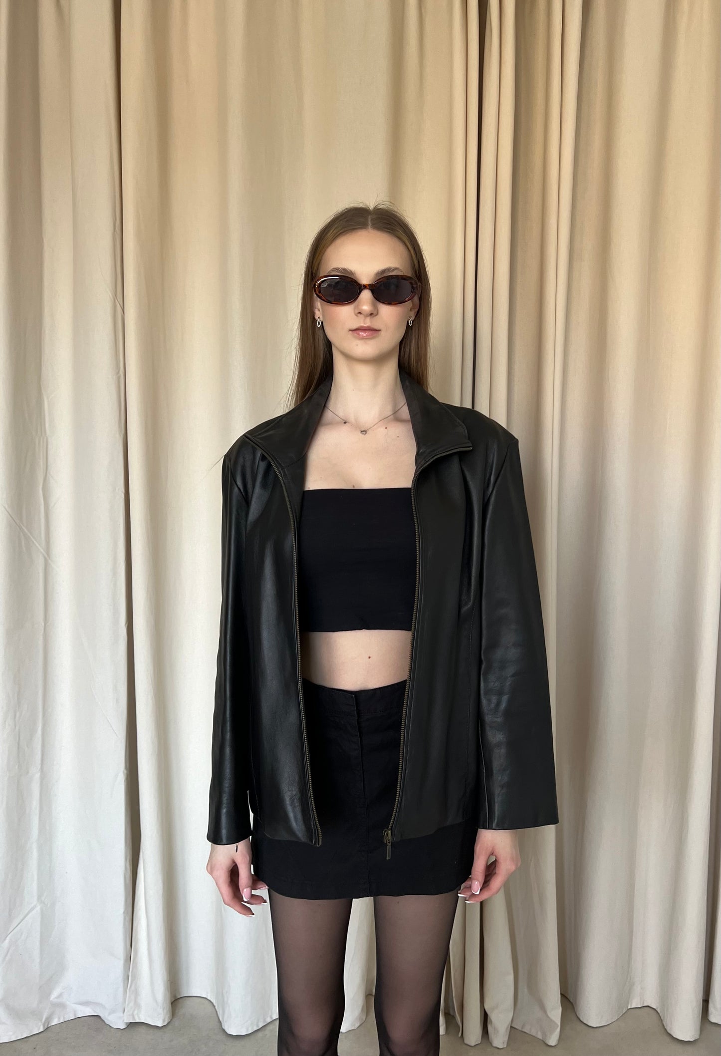 Genuine leather jacket