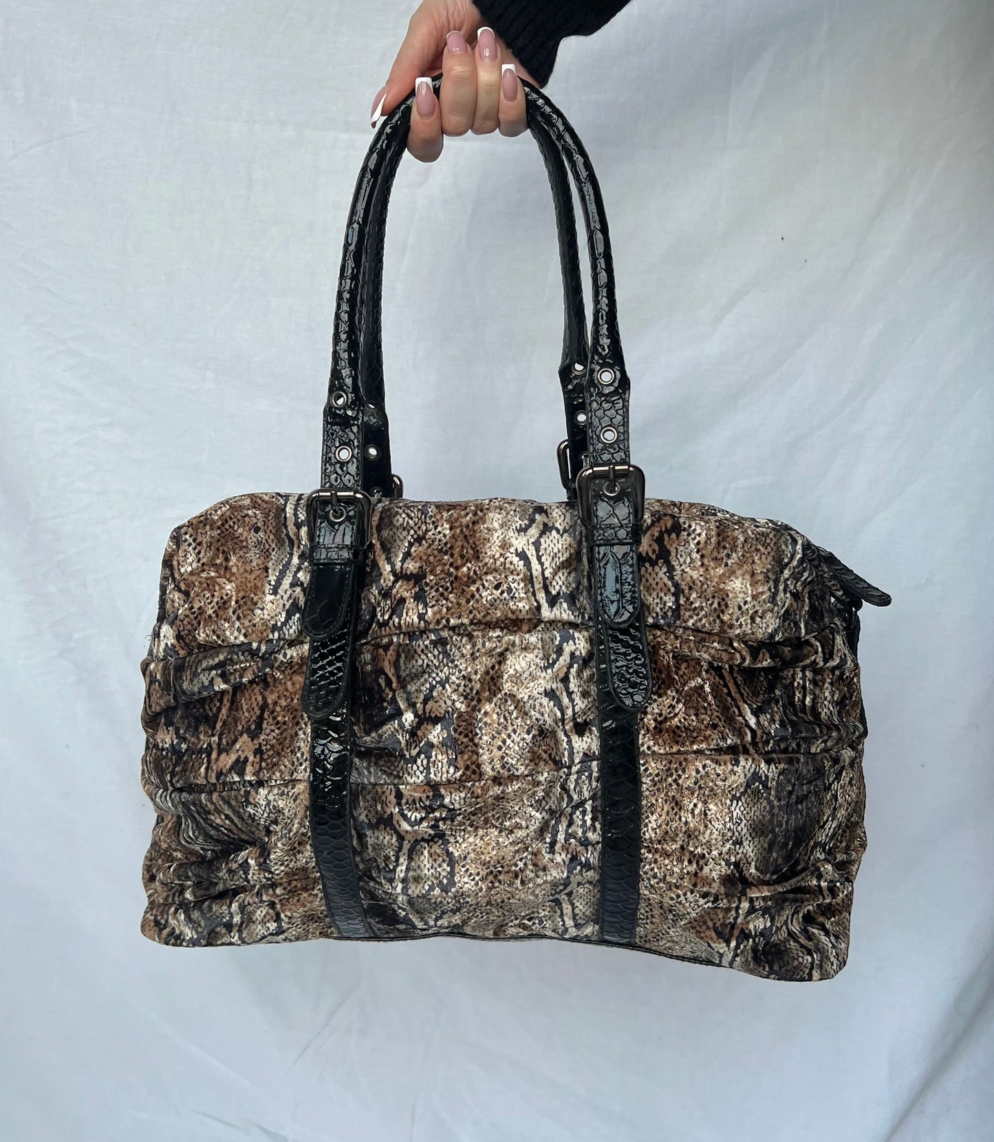 Snake pattern bag