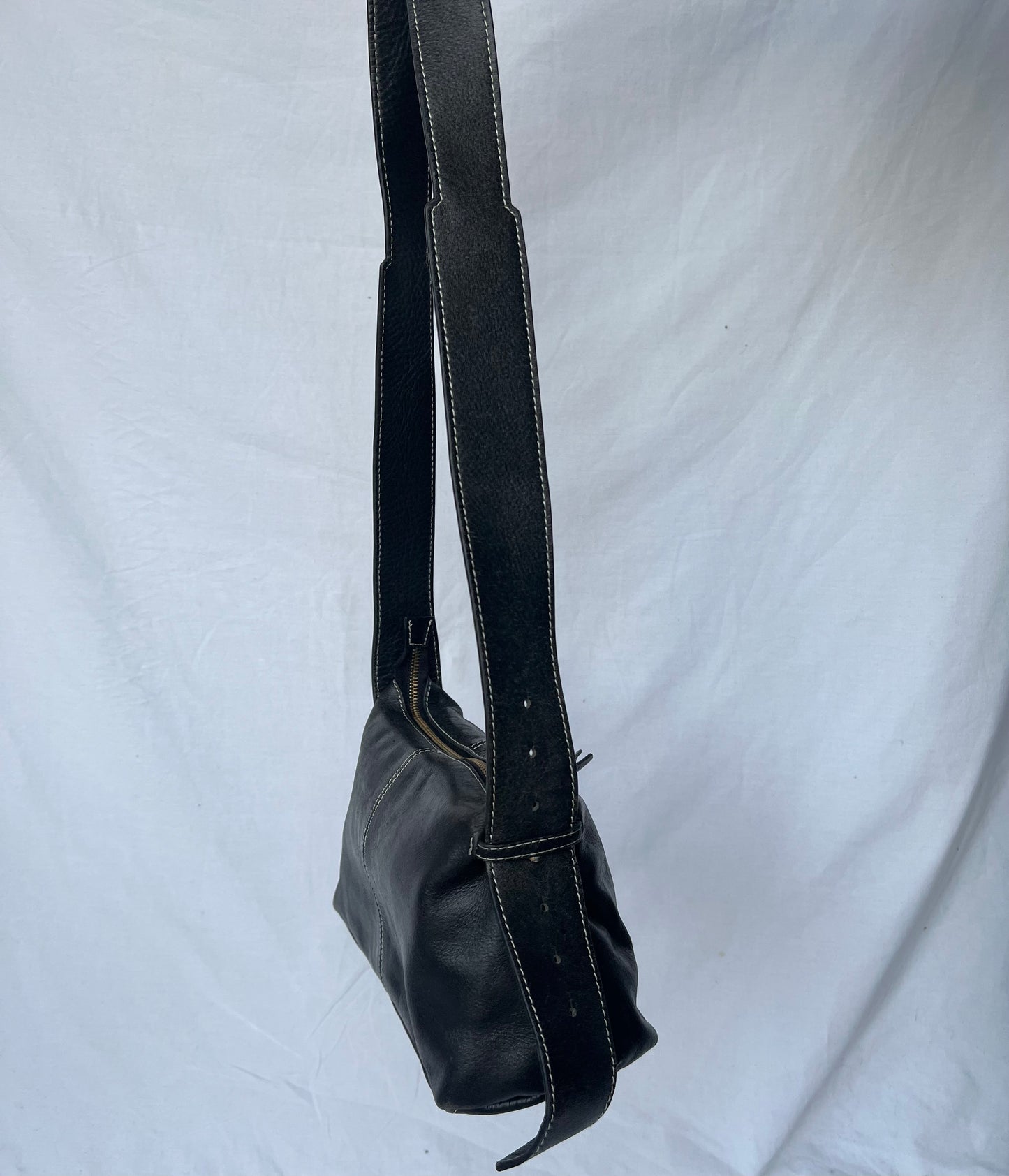 Natural leather bag