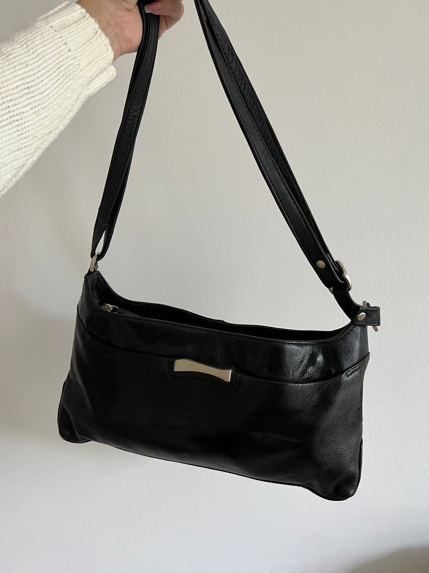 Natural leather bag