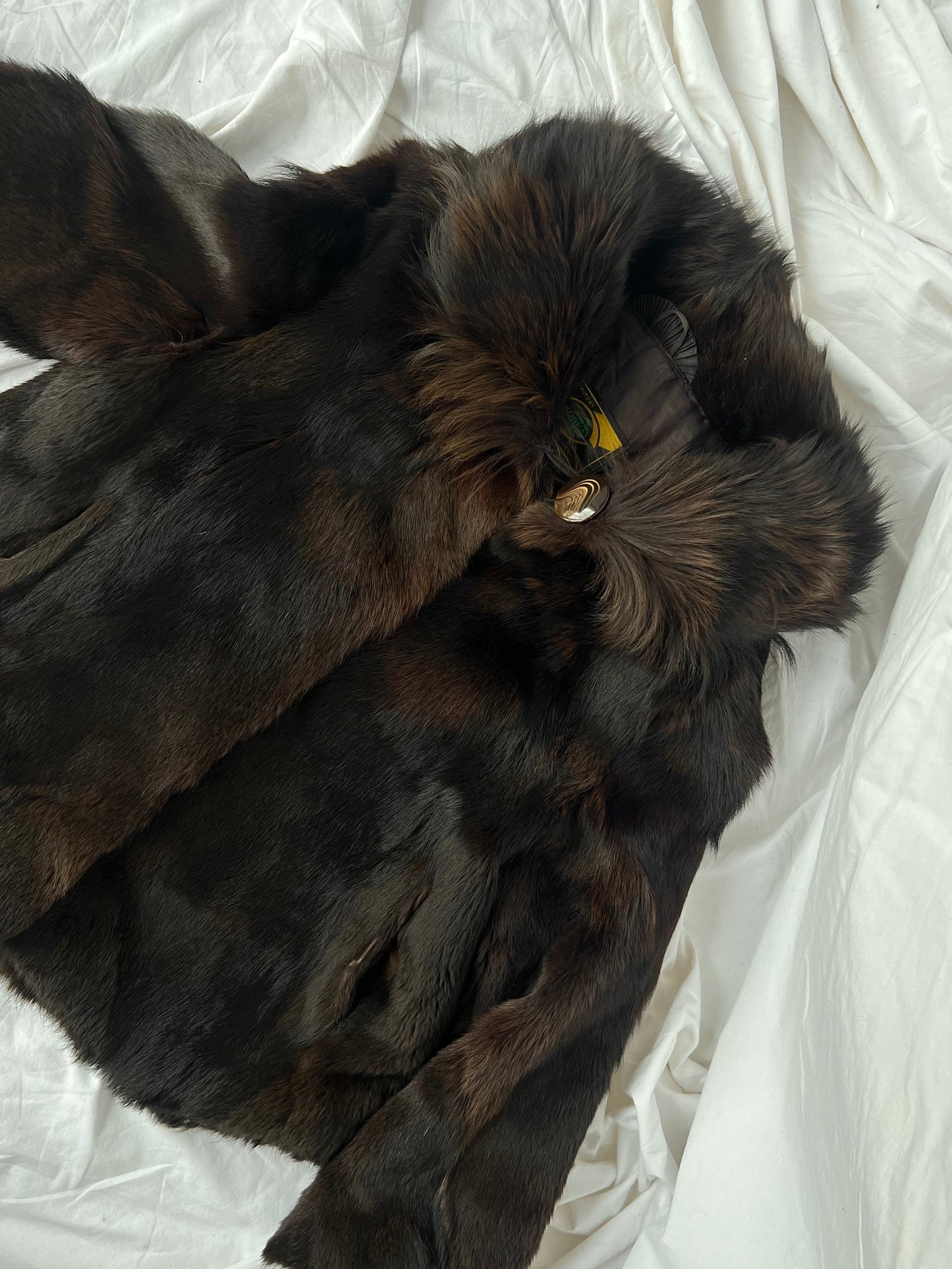 Natural brown fur