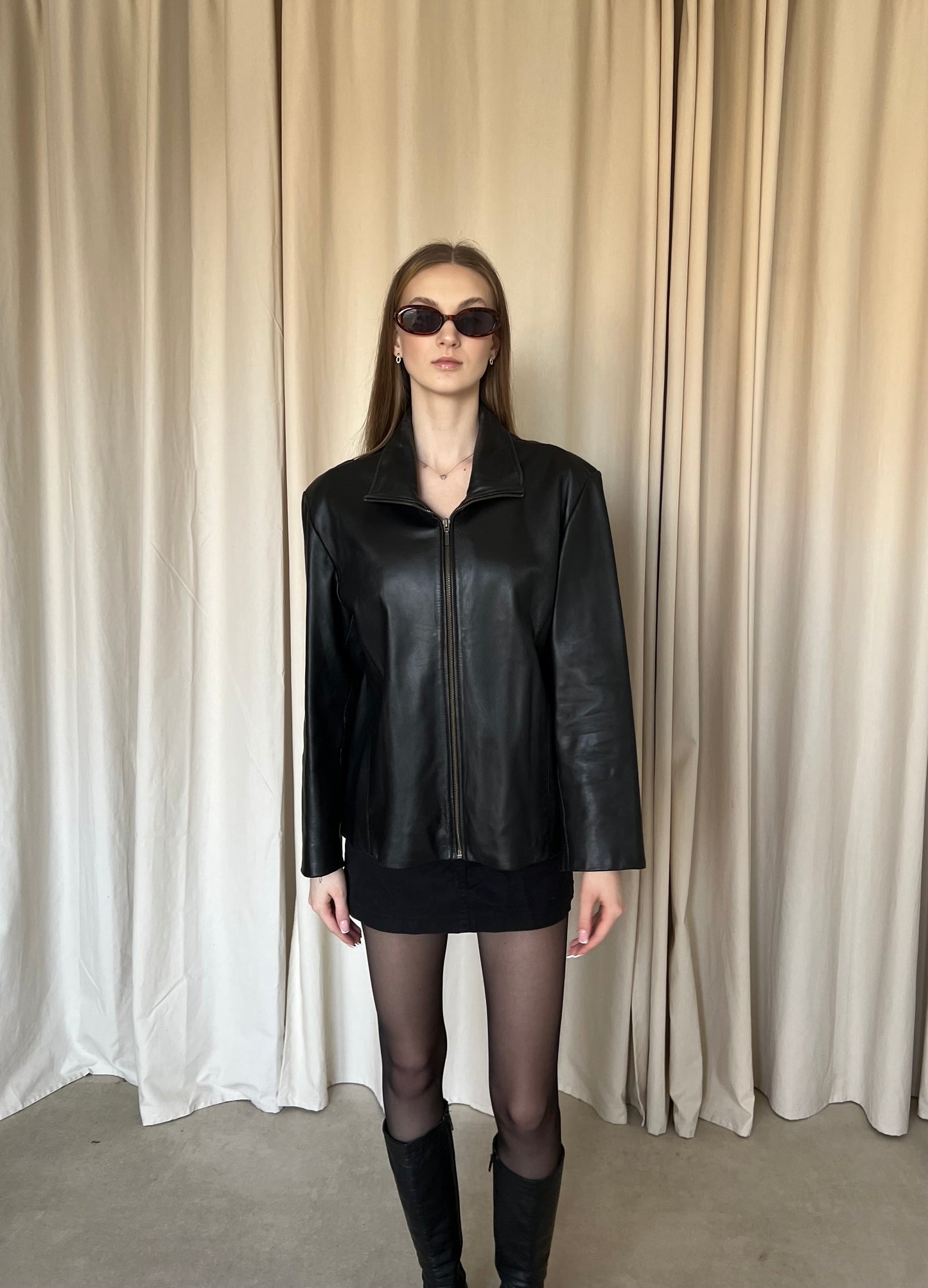 Genuine leather jacket