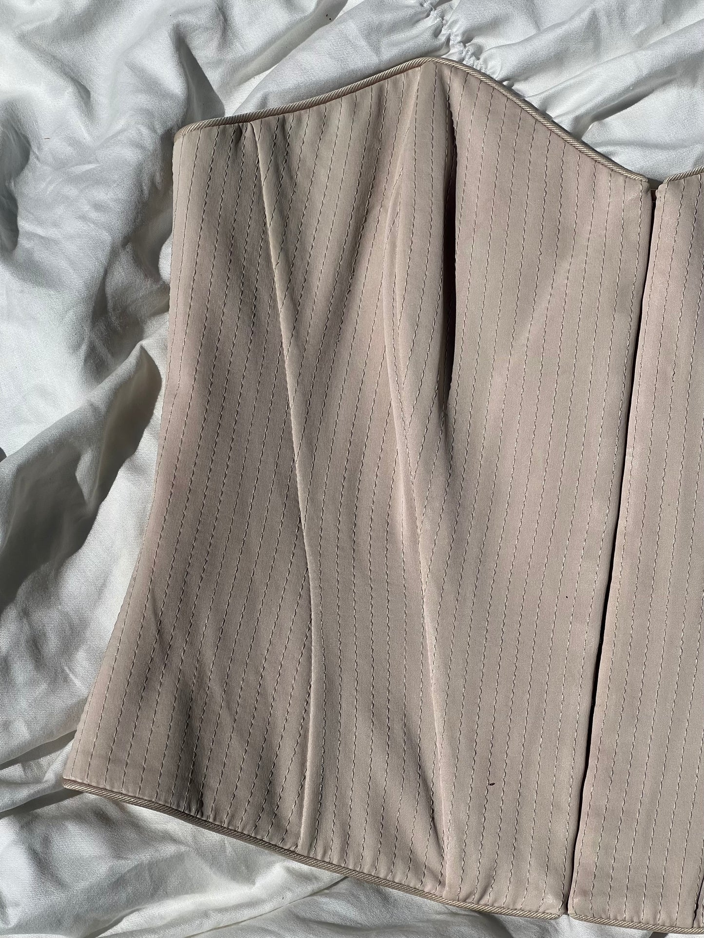 Beige corset | blouse