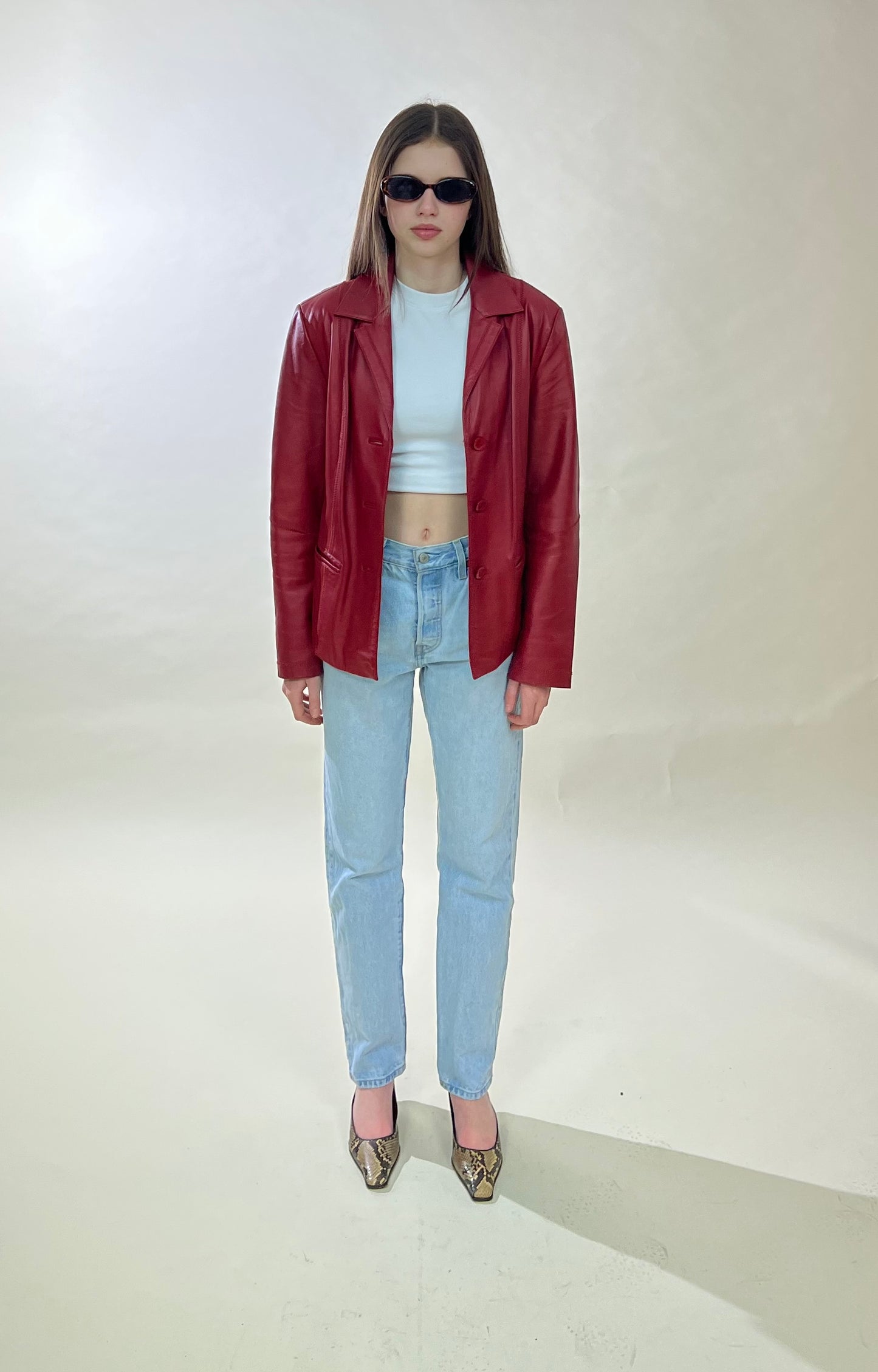Genuine leather jacket