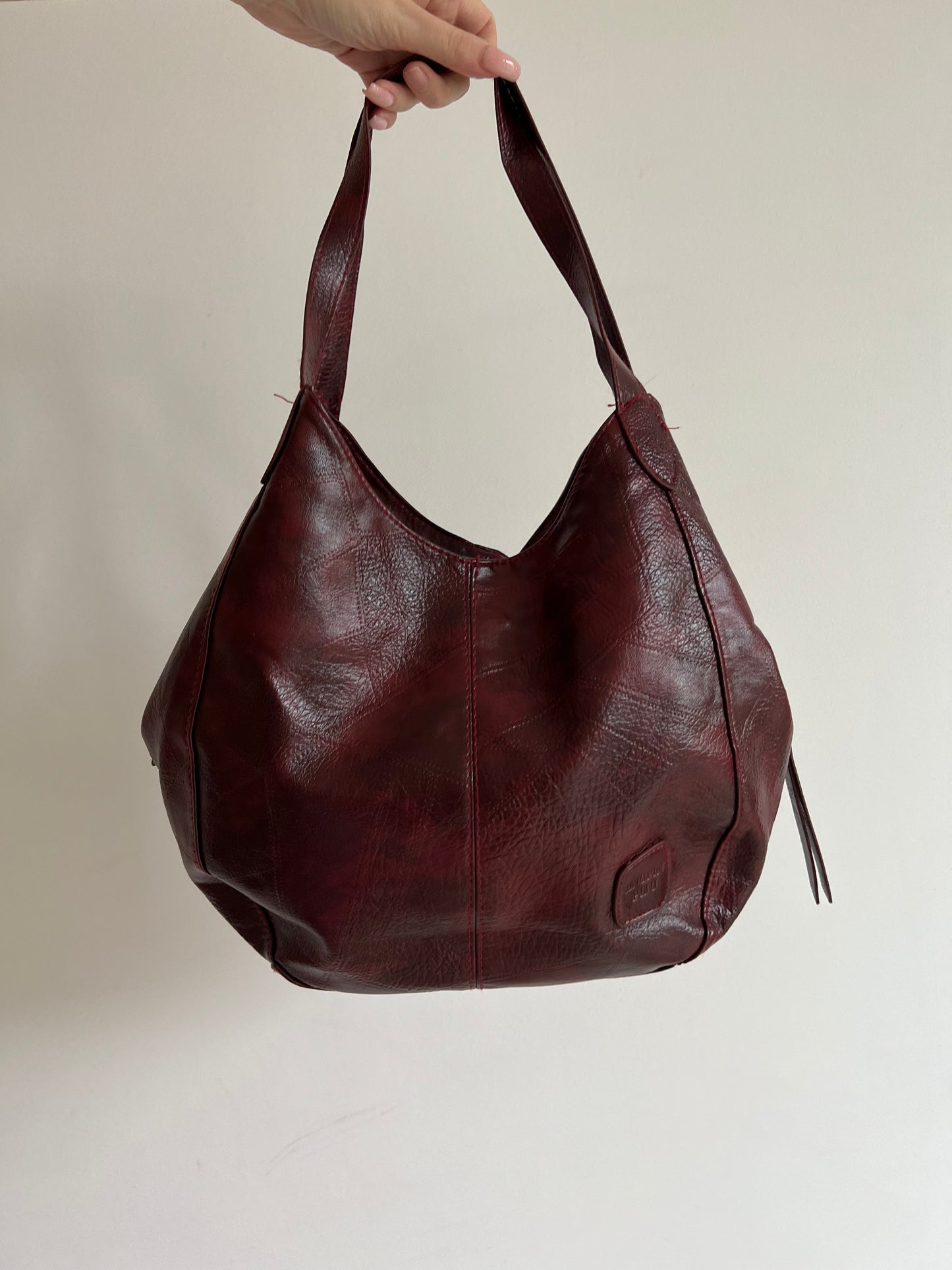 Bordowa torba