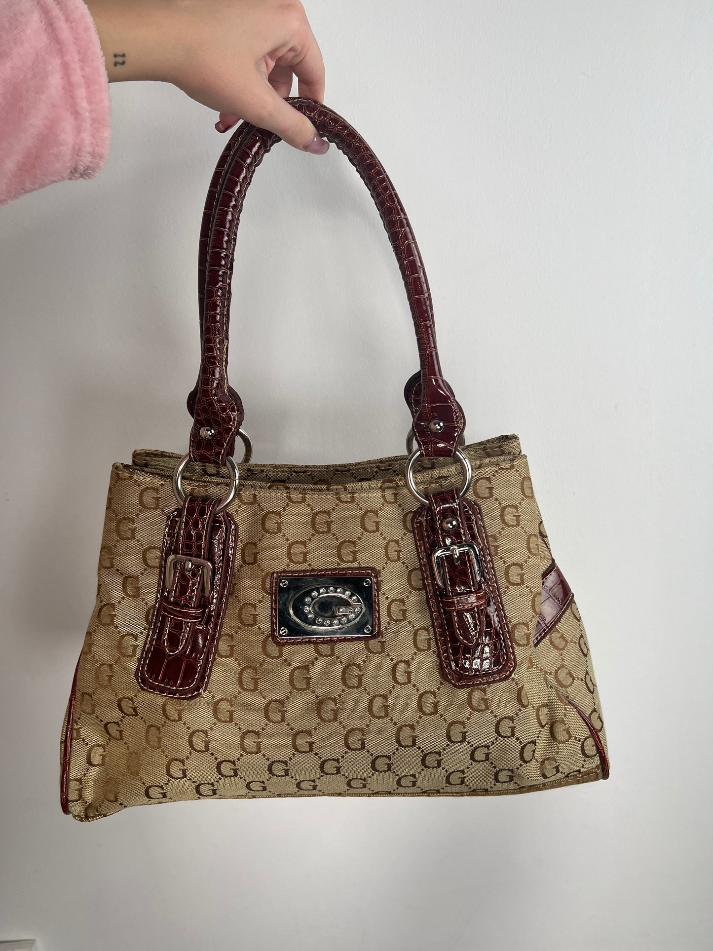 Vintage torba w logowanie