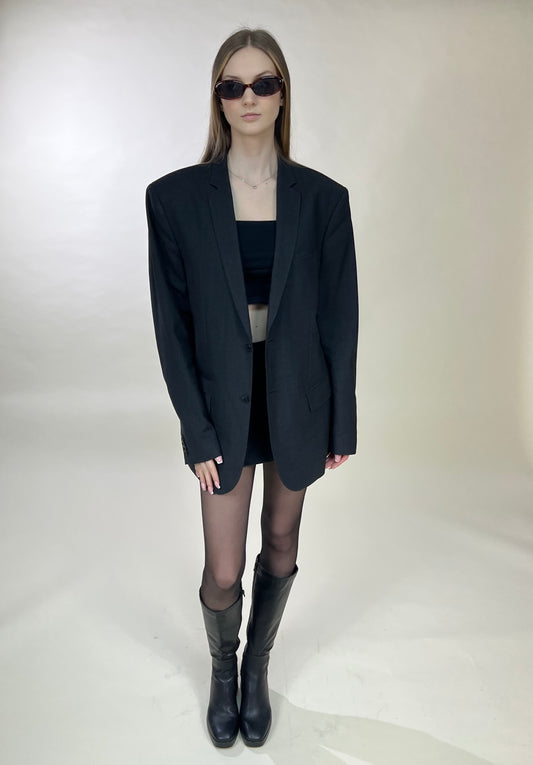 Szara marynarka 100% wełna