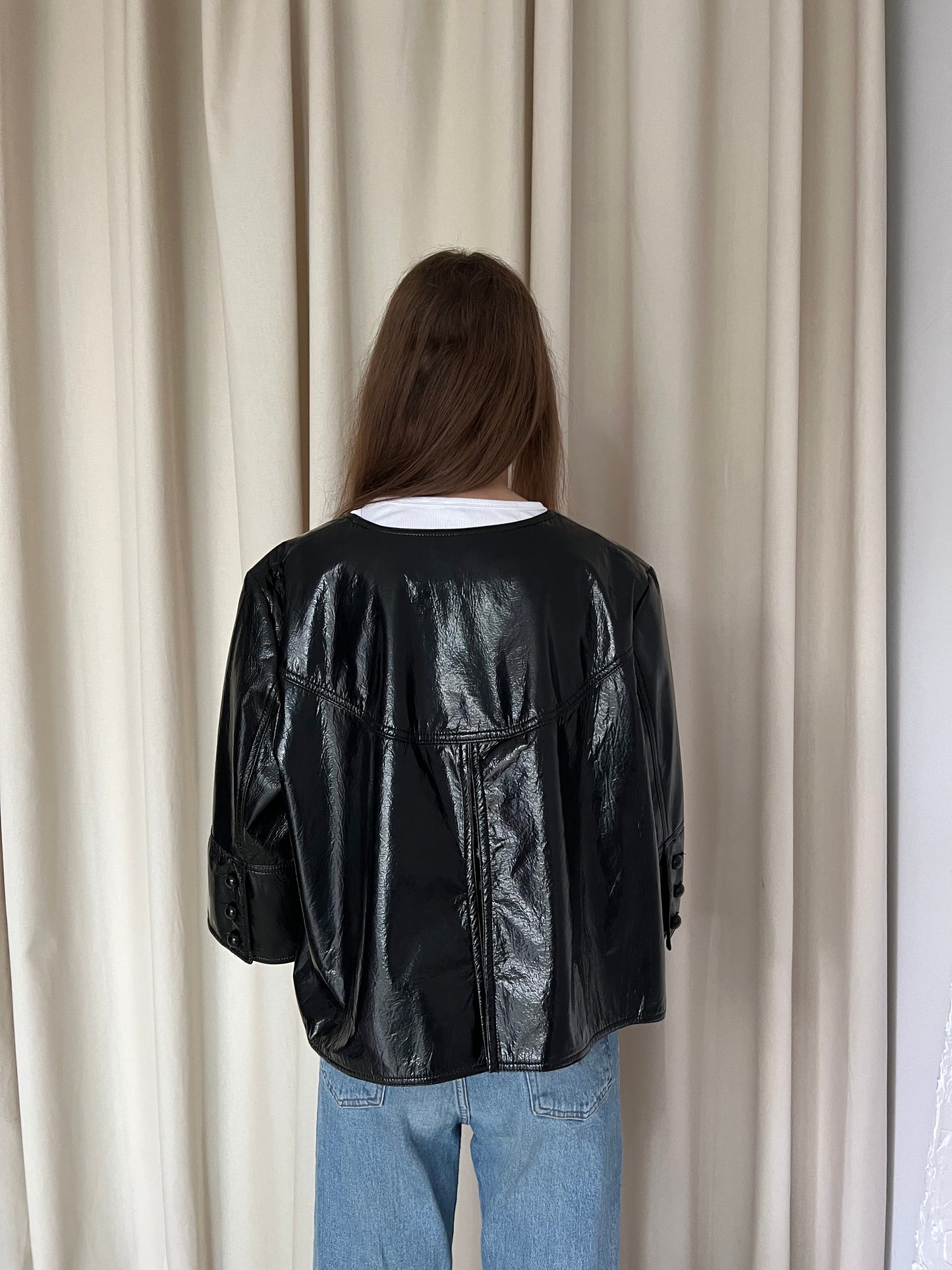 Lacquered jacket